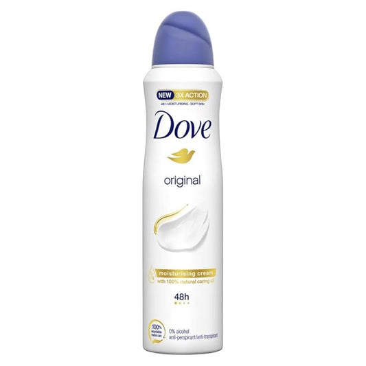 Dove Original Deodorant Spray 5.07oz (6 pack)