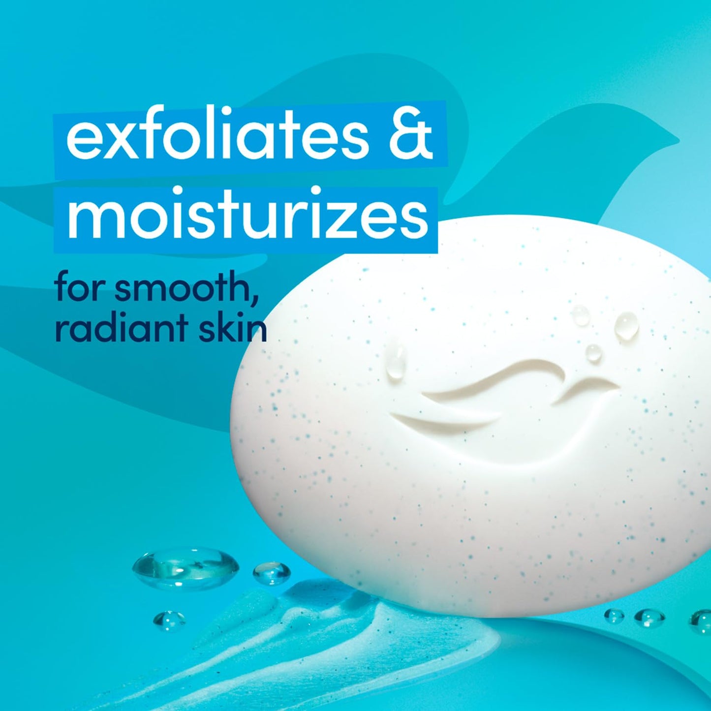 Dove Soap, Gentle Exfoliating Beauty Bar 3-Pack – 3-in-1
