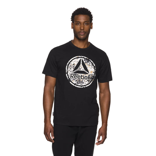 Reebok Men's Short Sleeve Graphic T-Shirts Black size S