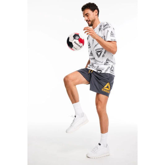 Reebok Men’s Graphic Short Sleeve T-Shirt – White