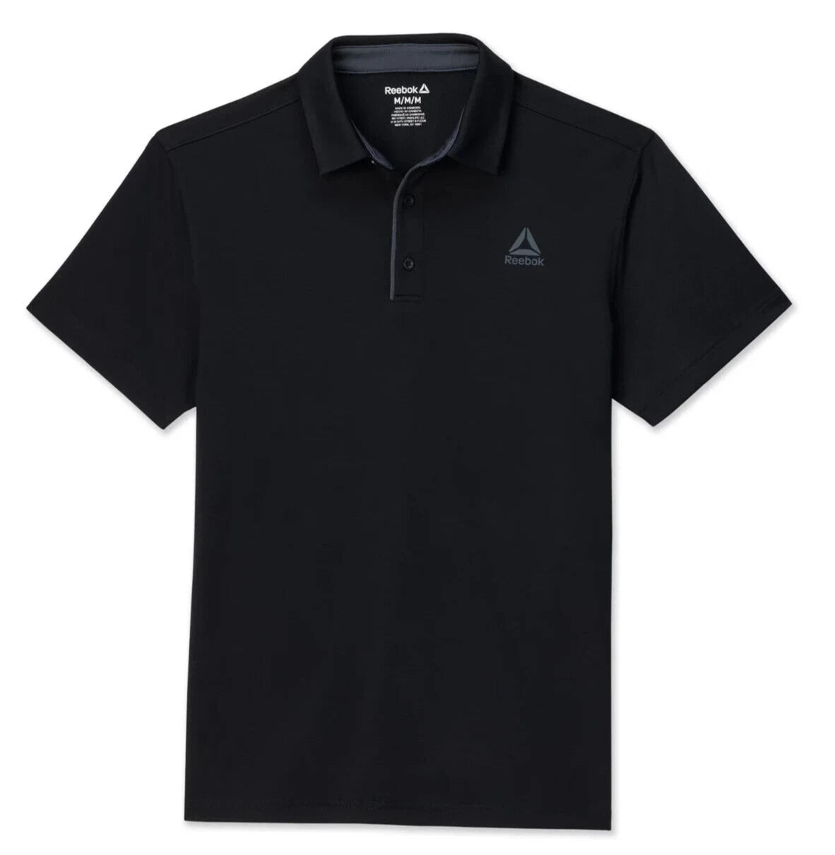 Reebok Men's Short Sleeve Performance Training Polo Shirt size S